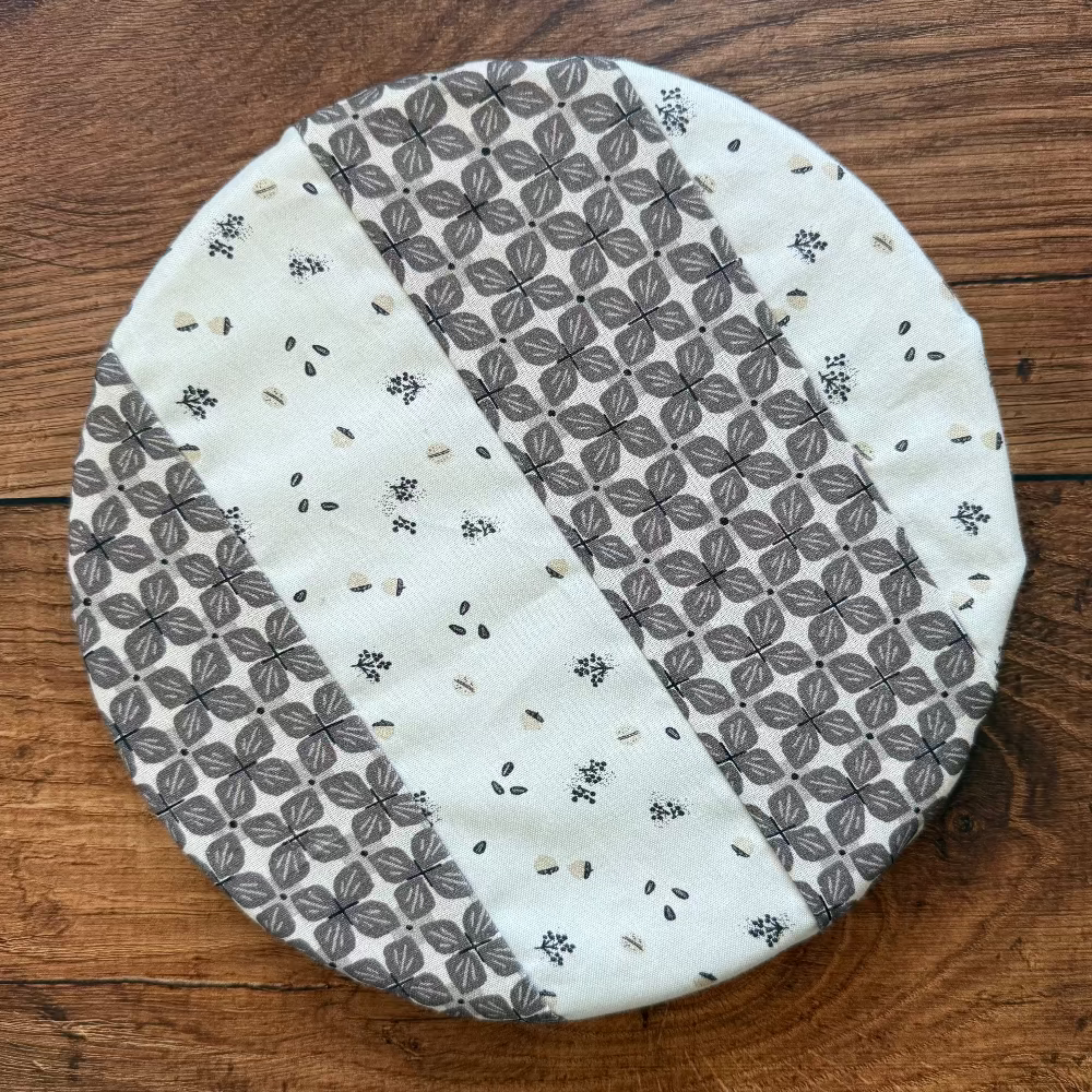 Small bowl and banneton covers from Five Oaks Farm, made for bread proofing and dough fermentation.