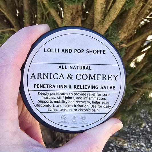 Arnica & Comfrey Salve - Blessings Grow Meadows