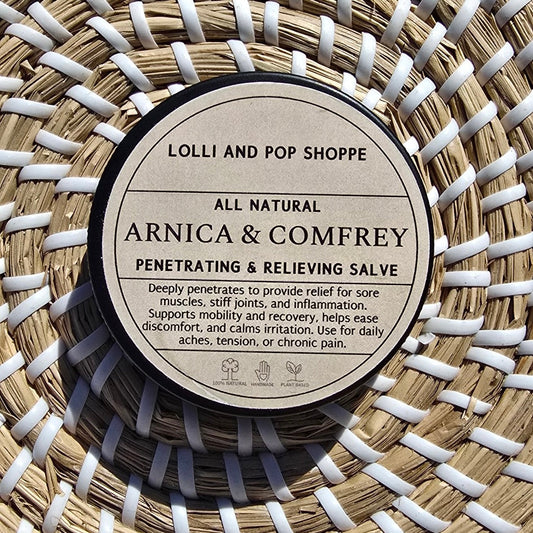 Arnica & Comfrey Salve - Blessings Grow Meadows