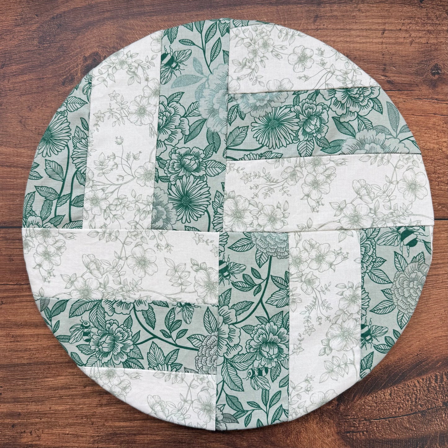 Large bowl covers from Five Oaks Farm, farm-style fabric covers for protecting bowls during food preparation or storage.