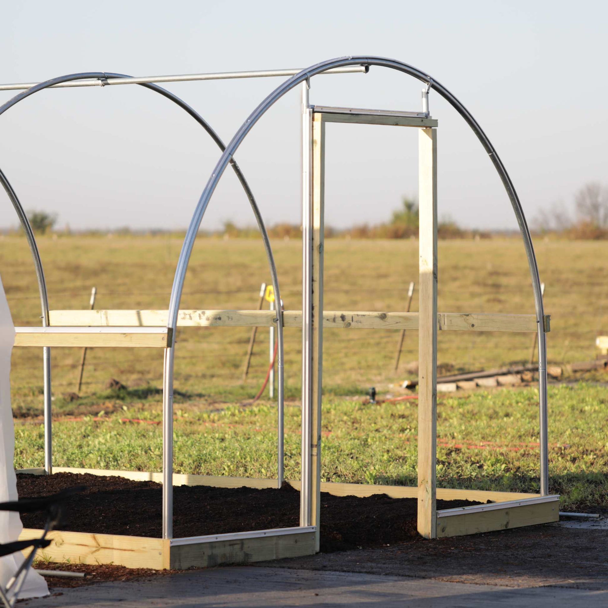 End Wall Door Frame Kit for Hobby Greenhouse Kit - Bootstrap Farmer ~ Blessings Grow Meadows