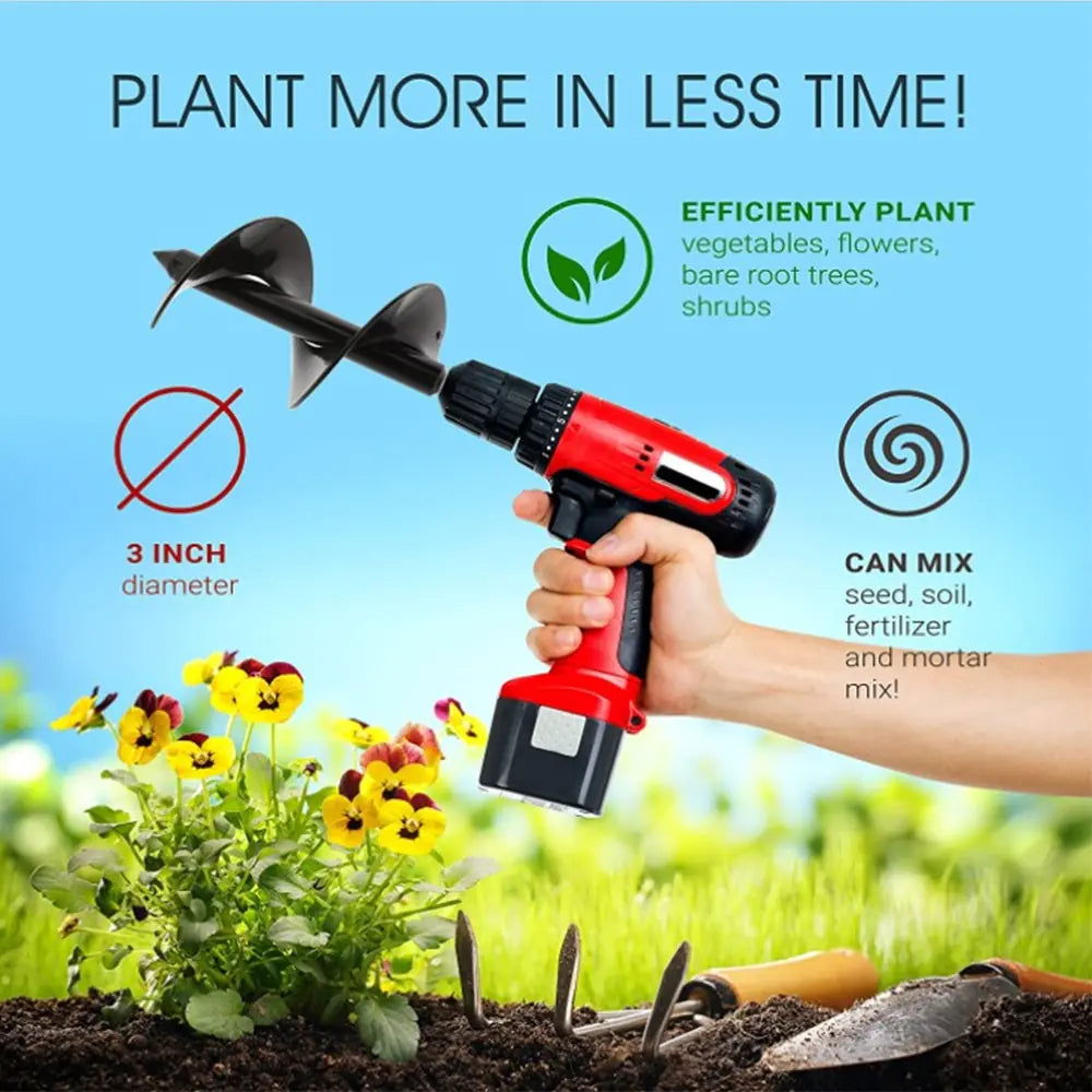 Garden Power Tools-Ground Drill - Blessings Grow Meadows -