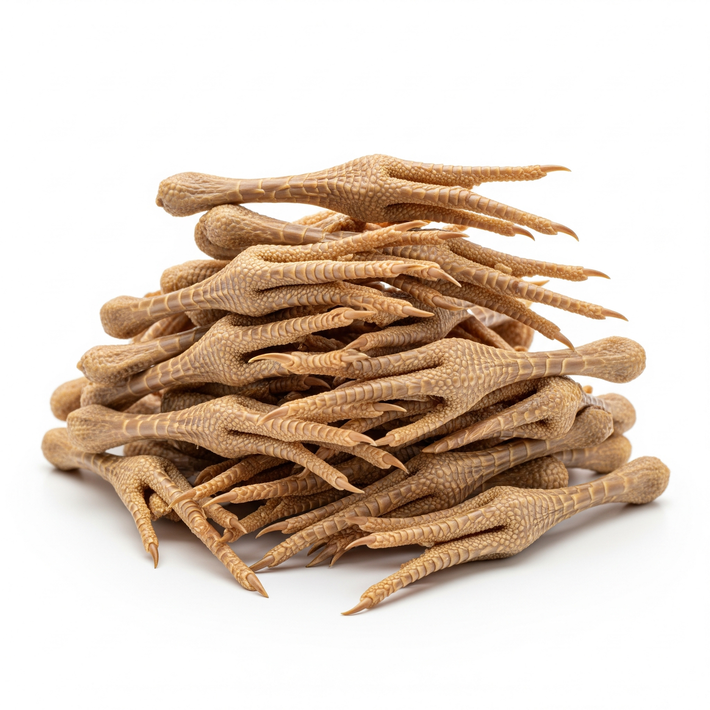 Quailz.com Quail feet dog training aid and treat, showing natural dried quail feet for pet training and enrichment.