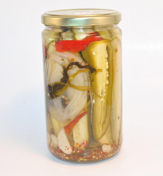 Granny's Hot Sweet Pickles 24oz