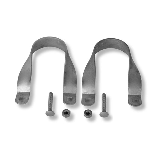 Greenhouse Cross Connectors - Galvanized Steel 2 x 1.375 - Blessings Grow Meadows -