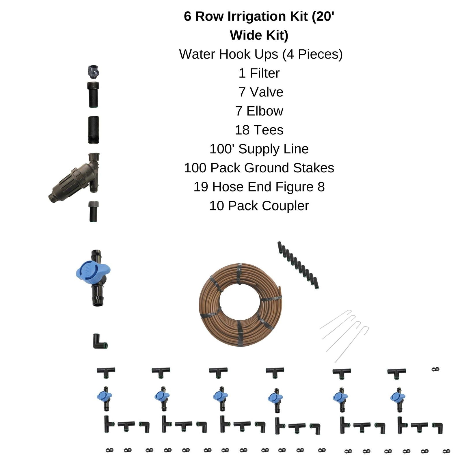 Greenhouse Drip Irrigation Kit - Blessings Grow Meadows -