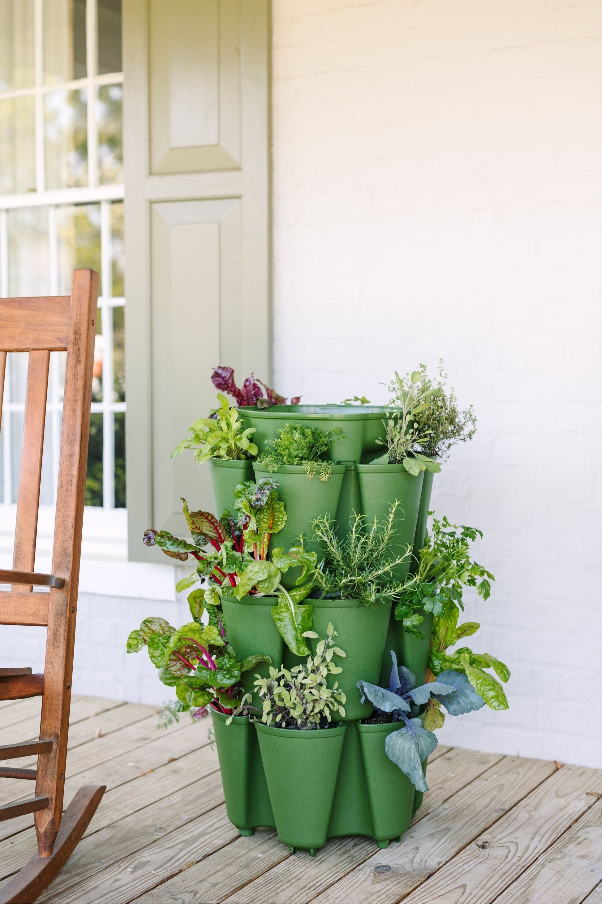 3 Tier GreenStalk Garden Original Vertical Planter - Basic Texture - Blessings Grow Meadows
