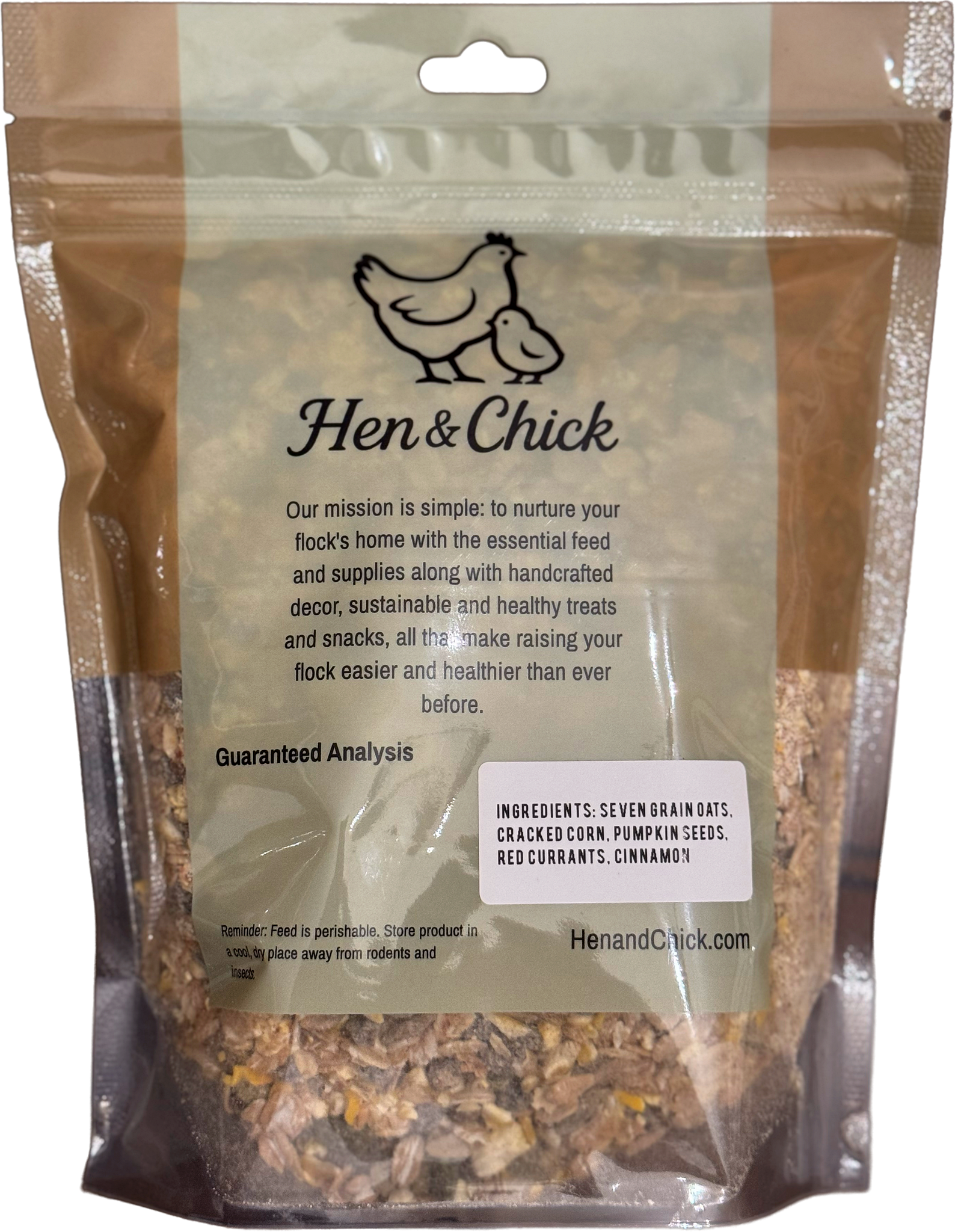 Hen & Chick Punkin' Peckin' treat pack with pumpkin-shaped packaging and colorful illustrations, perfect for pet snacking and enrichment.