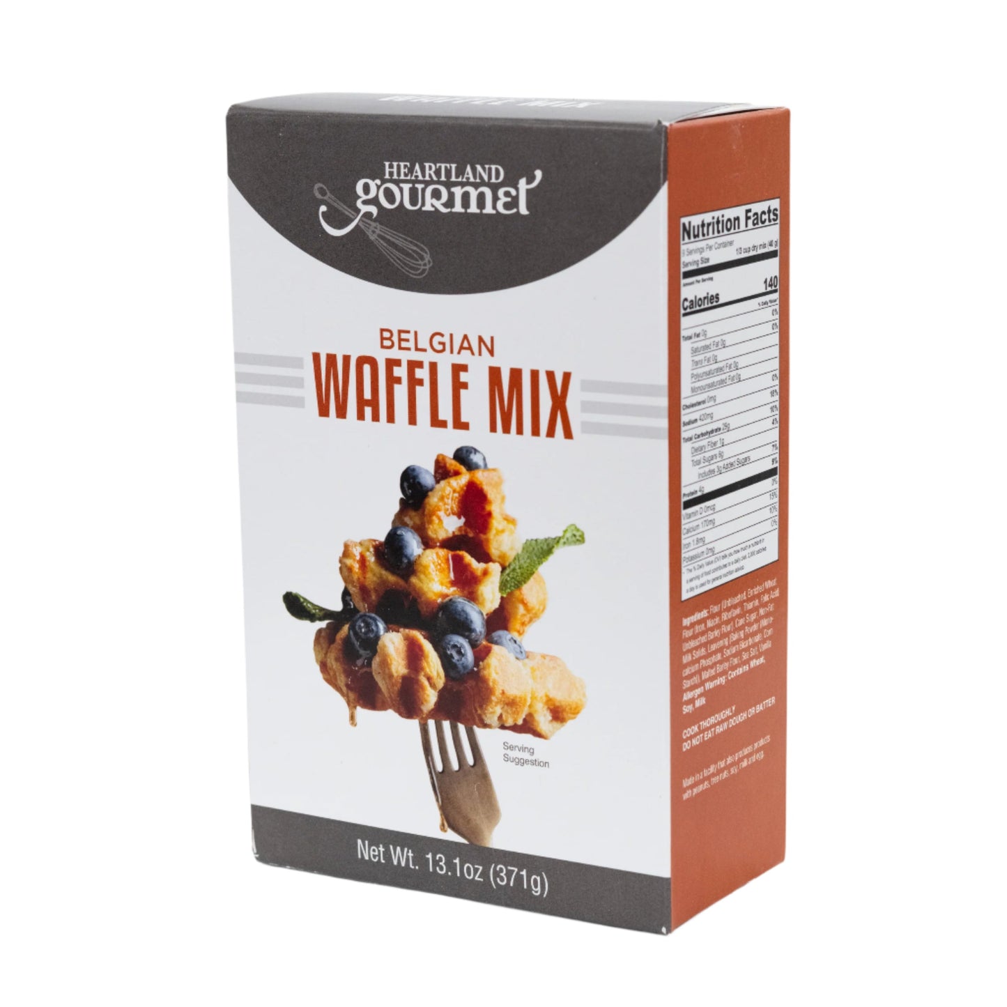 Belgian Waffle Mix | 13.1 oz | Heartland Gourmet - BuyNebraska.com ~ Blessings Grow Meadows