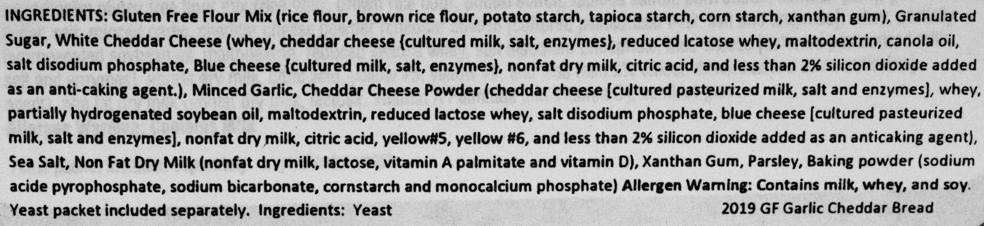 Gluten Free Garlic Cheddar Bread Mix | 16 oz | Heartland Gourmet | 2019 - BuyNebraska.com ~ Blessings Grow Meadows