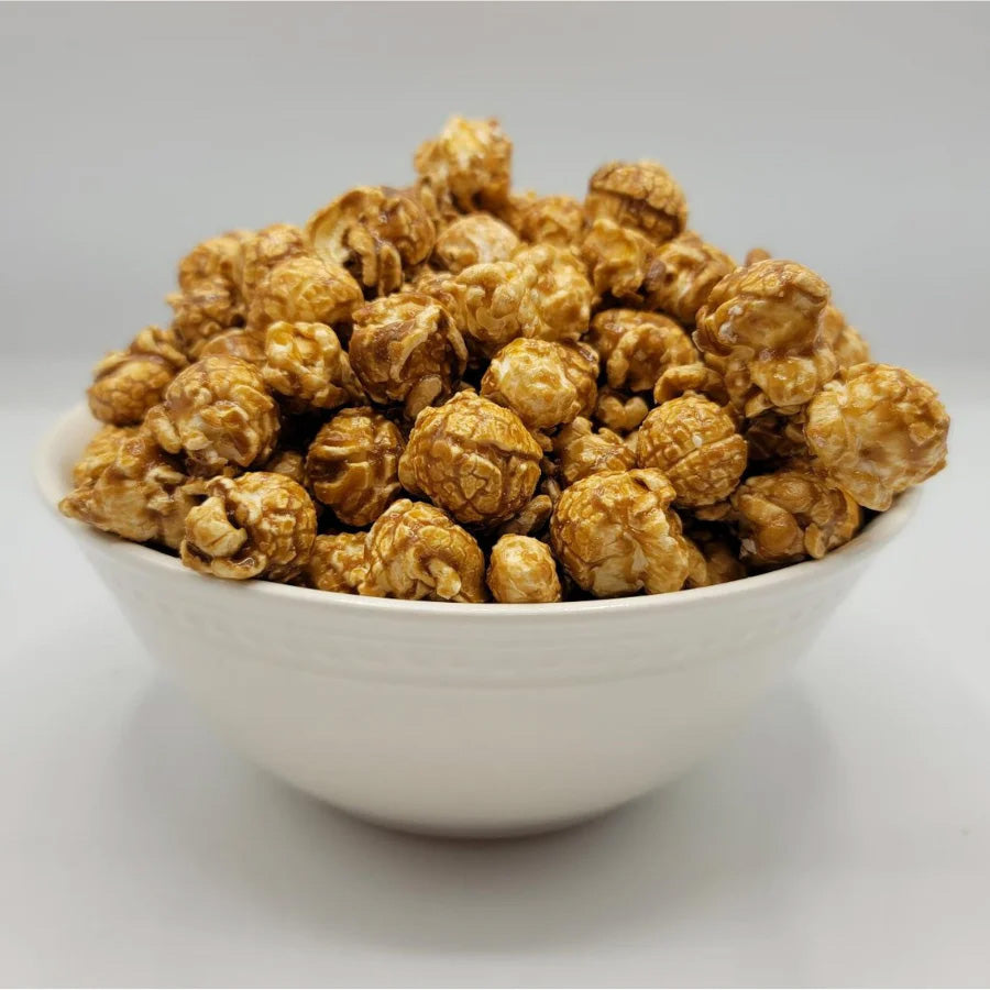 Caramel Popcorn | 8 oz | HR Poppin' Snacks - BuyNebraska.com ~ Blessings Grow Meadows