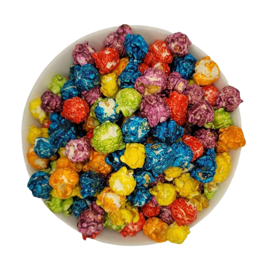 Rainbow Popcorn | 84 Servings | HR Poppin' Snacks - BuyNebraska.com ~ Blessings Grow Meadows
