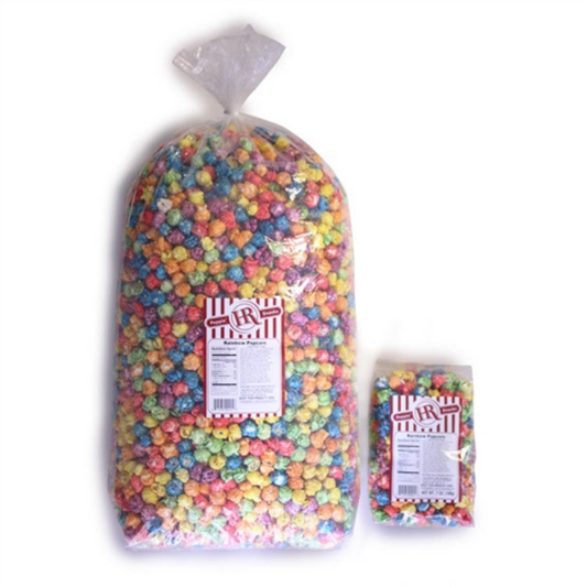 Rainbow Popcorn | 84 Servings | HR Poppin' Snacks - BuyNebraska.com ~ Blessings Grow Meadows