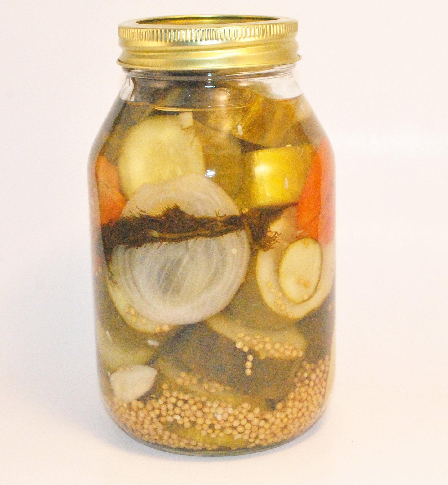 Habanero Chunk Pickles 32 oz