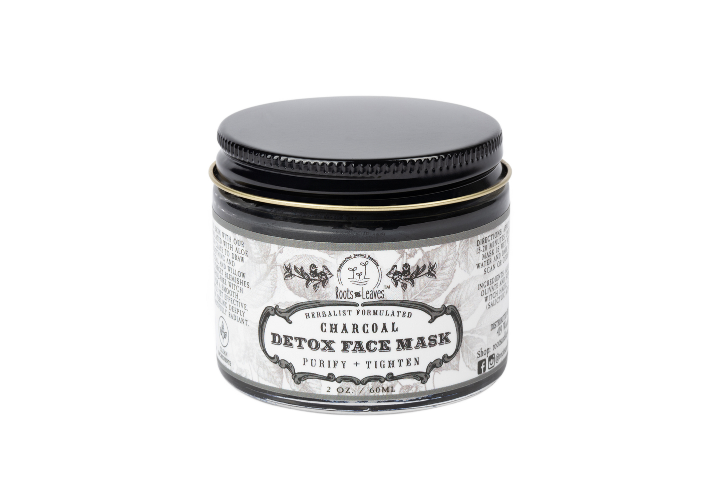 Charcoal Detox Face Mask - Blessings Grow Meadows