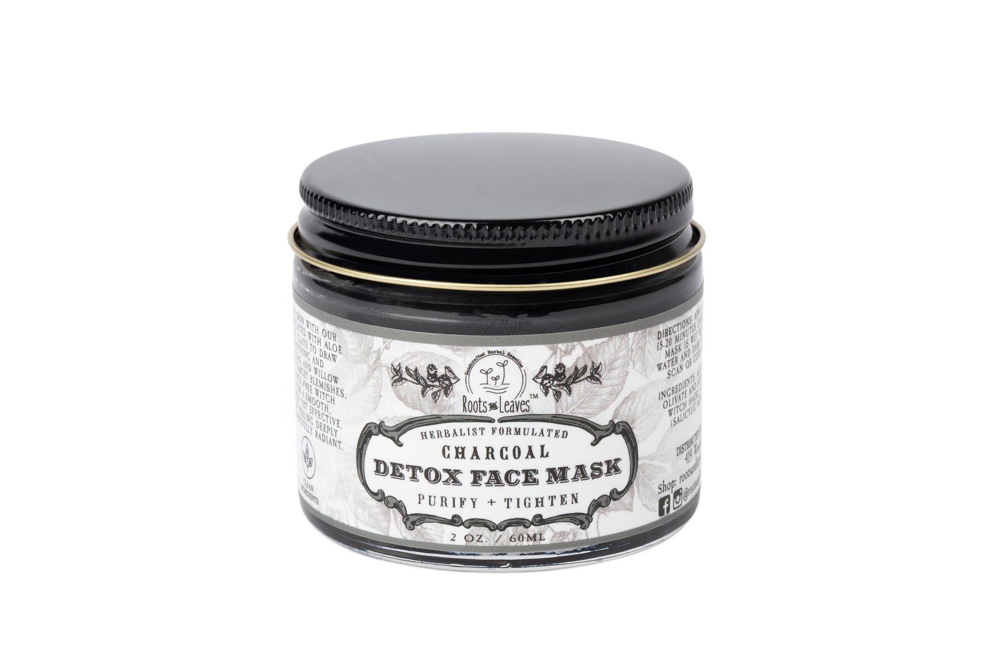 Charcoal Detox Face Mask - Blessings Grow Meadows