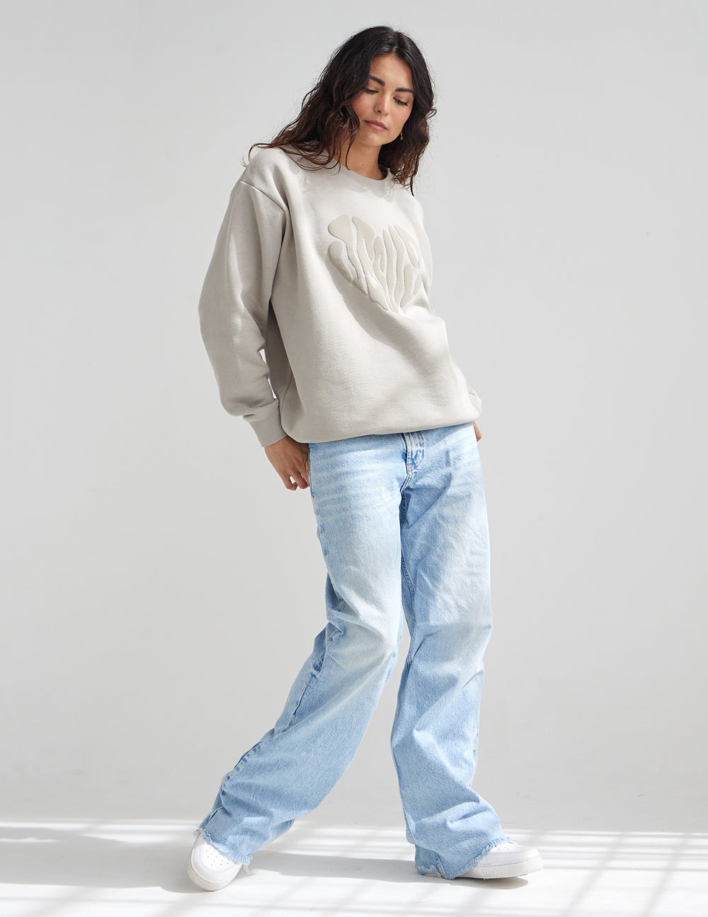 Heart Jesus Unisex Crewneck - Blessings Grow Meadows