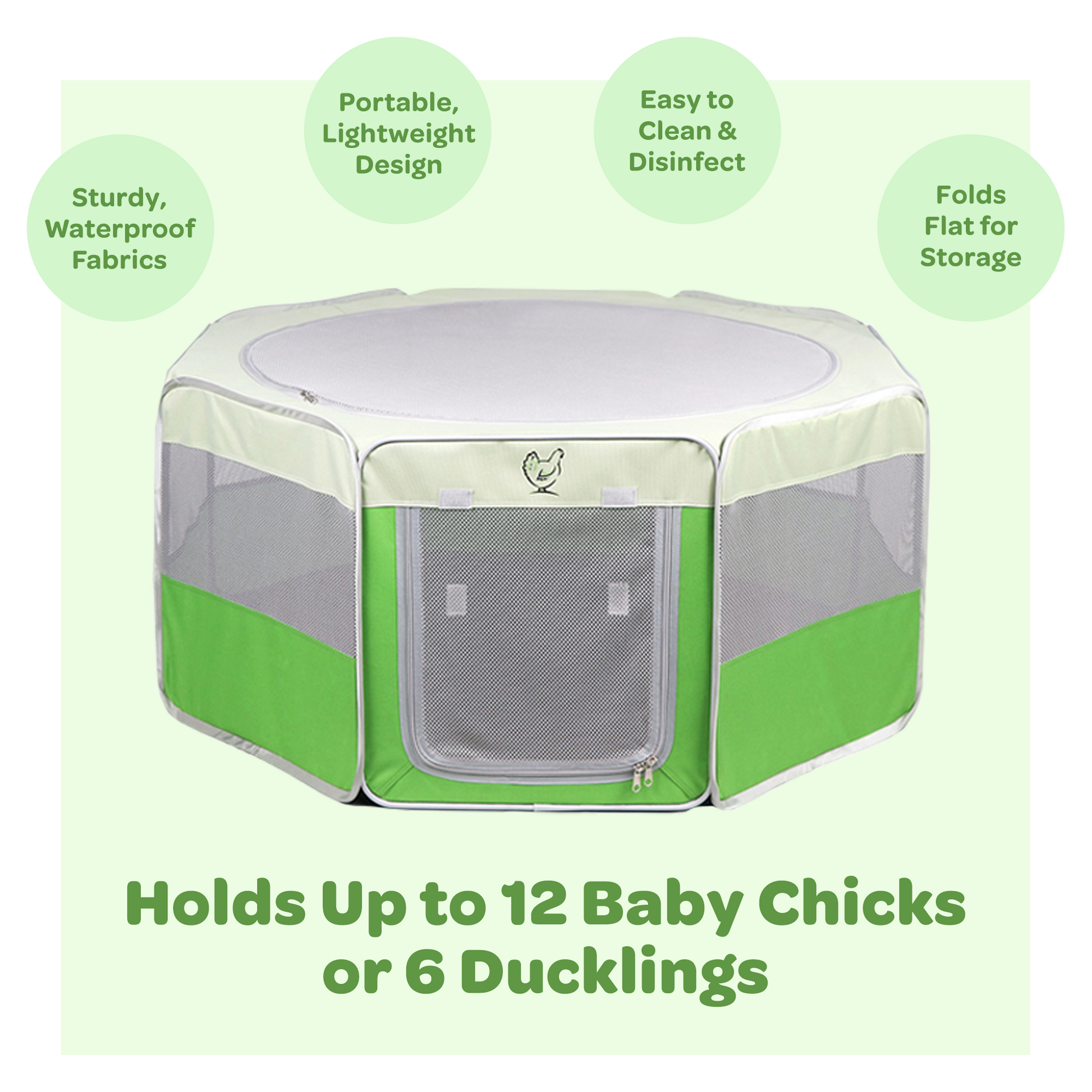 My Pet Chicken Hen Pen Pop-Up Brooder - Blessings Grow Meadows