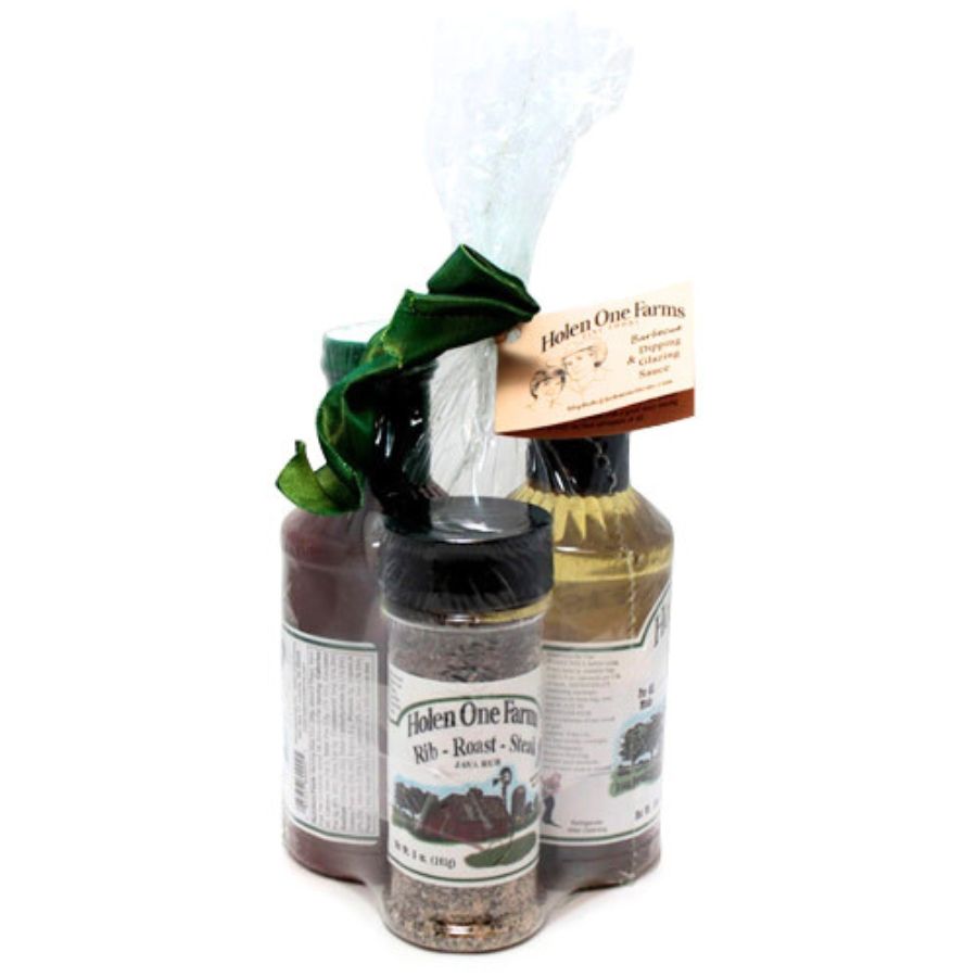 Marinade, Barbecue Sauce & Seasoning Set | Holen One Farms - BuyNebraska.com ~ Blessings Grow Meadows