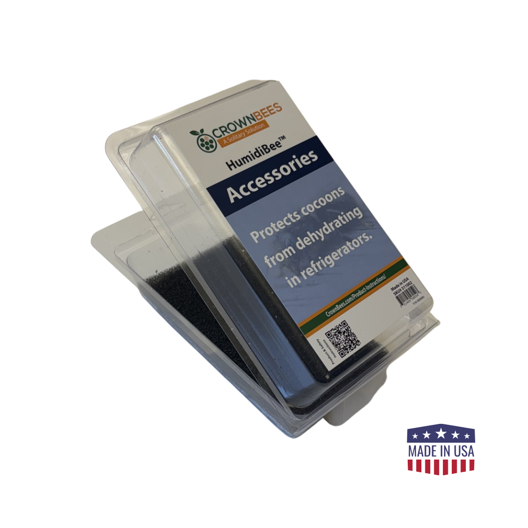 HumidiBee™ Cocoon Humidifier for Mason Bees - Blessings Grow Meadows