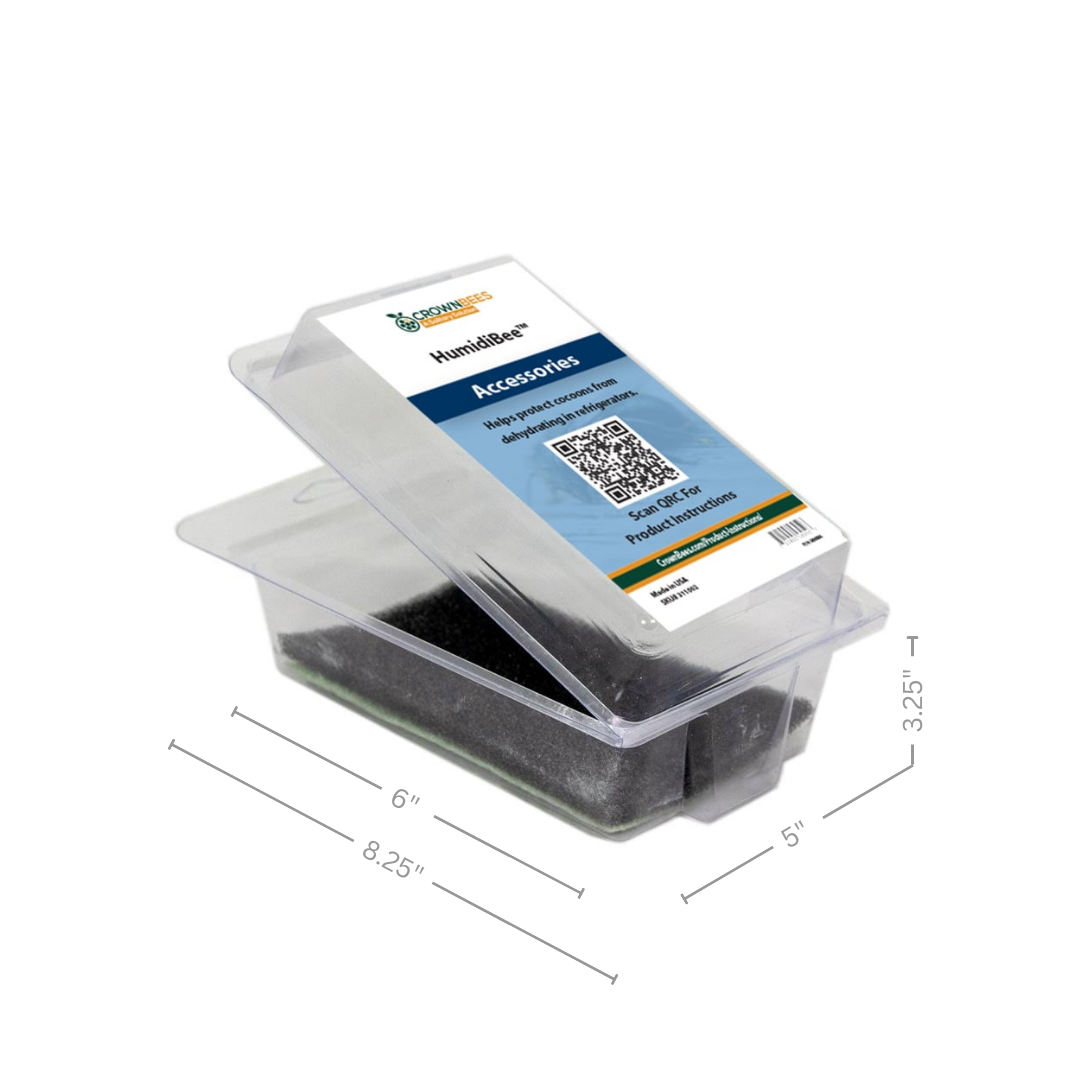 HumidiBee™ Cocoon Humidifier for Mason Bees