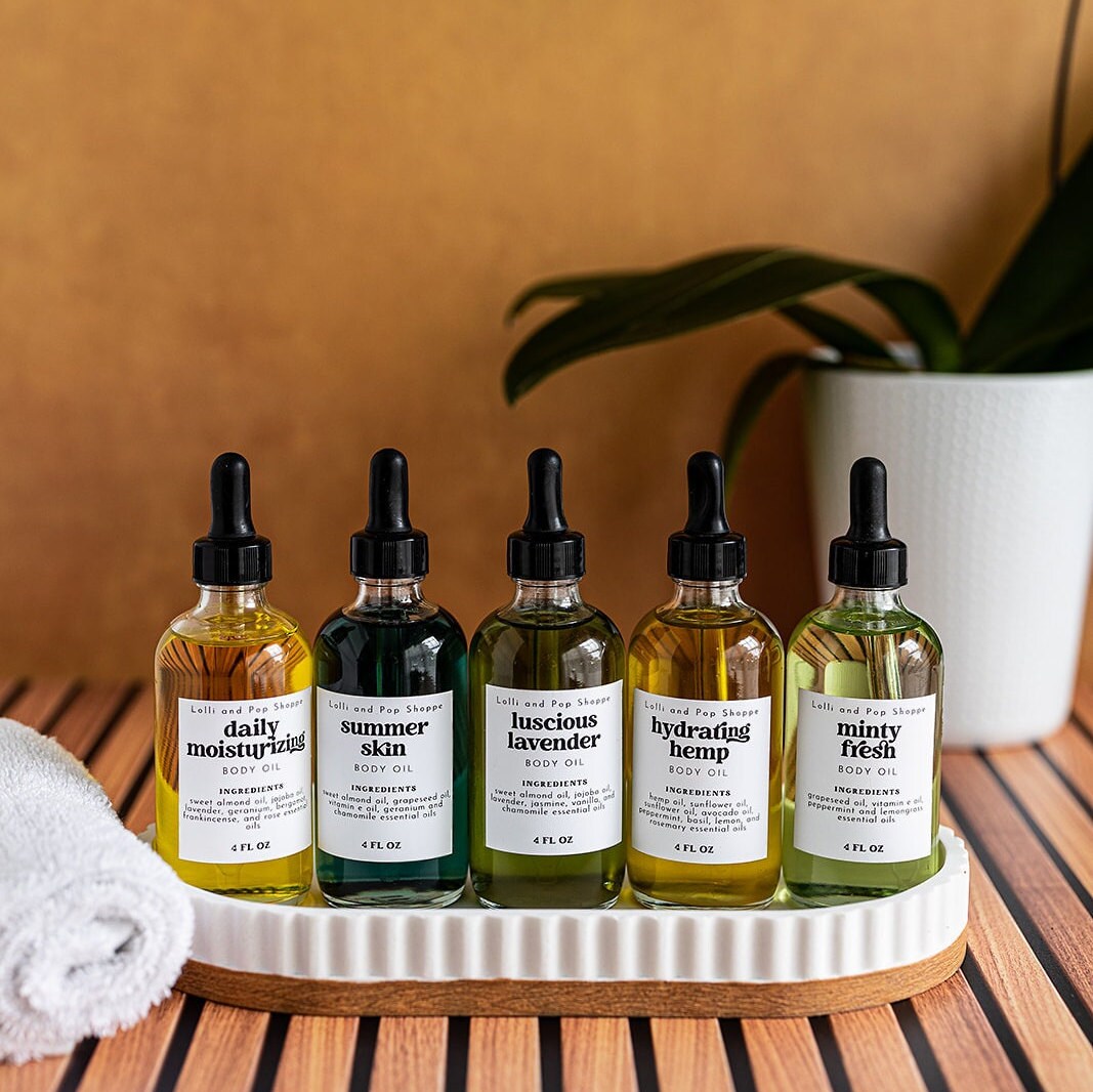 Hydrating Body Oil - Blessings Grow Meadows -