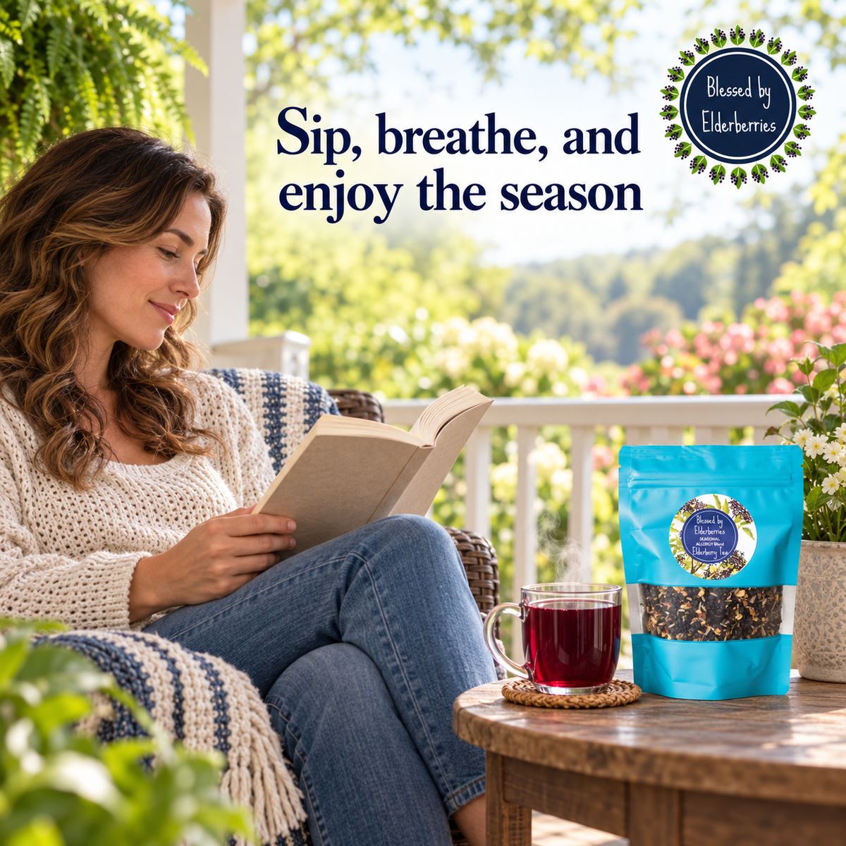 Seasonal Allergy Blend Elderberry Tea