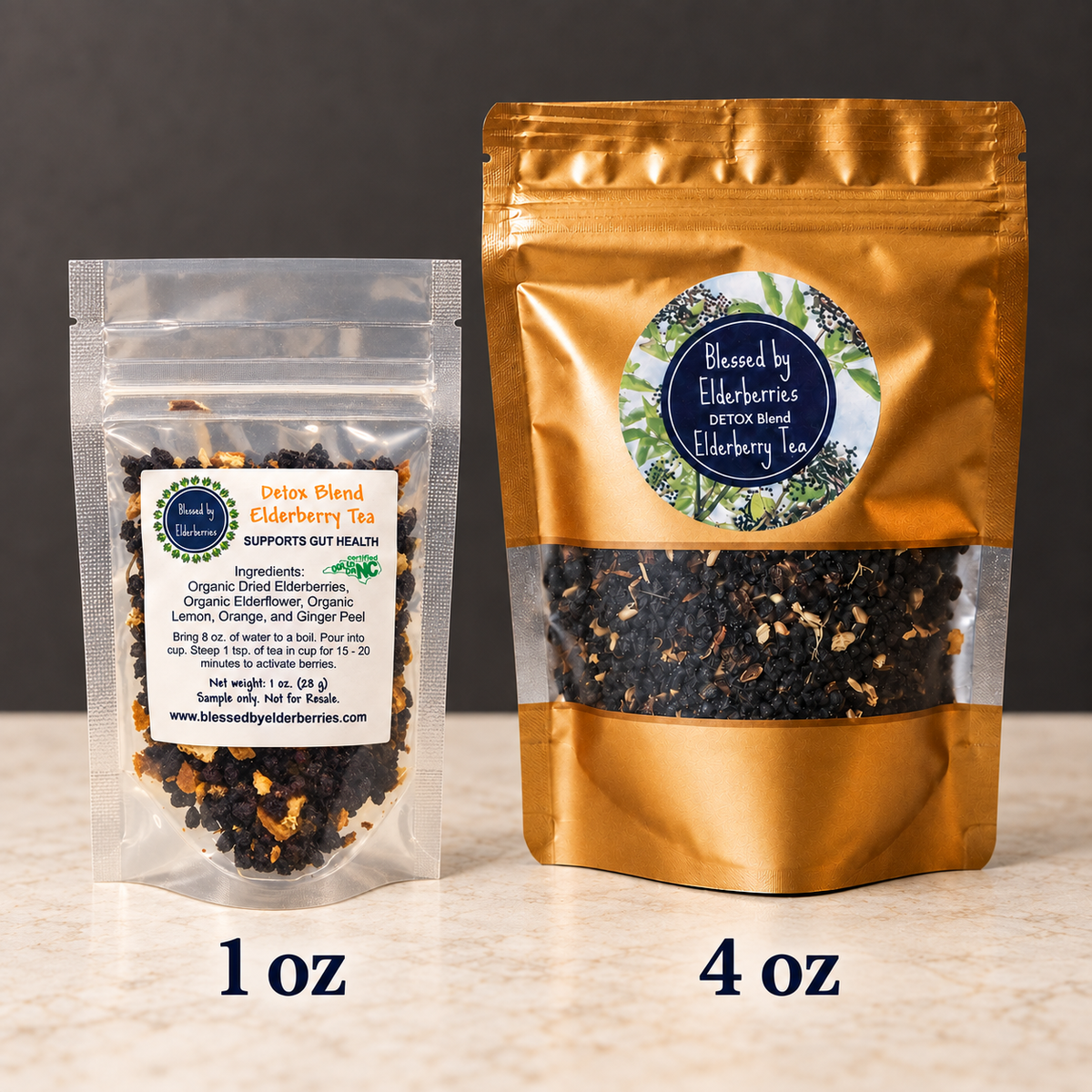 排毒接骨木莓茶