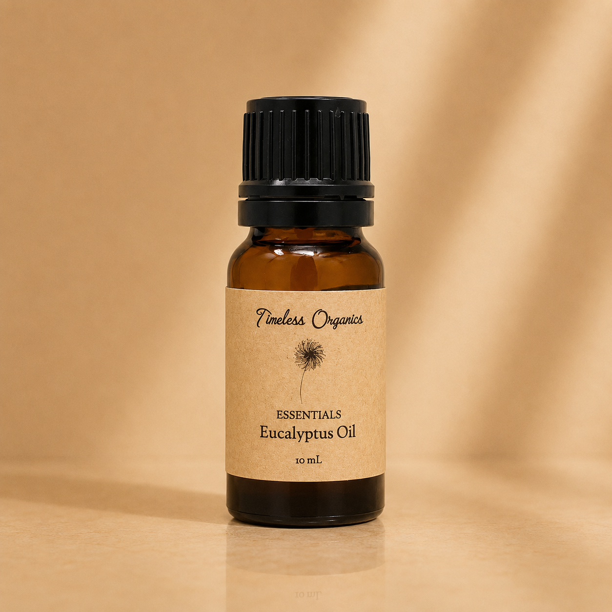 Fresh eucalyptus leaves from Timeless Organics Skin Care, showcasing vibrant green foliage and aromatic plant details.