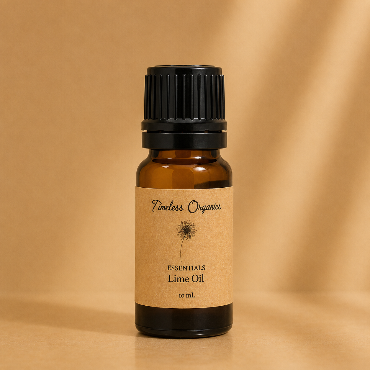 Fresh whole lime from Timeless Organics Skin Care, showcasing its vibrant green skin and juicy interior.