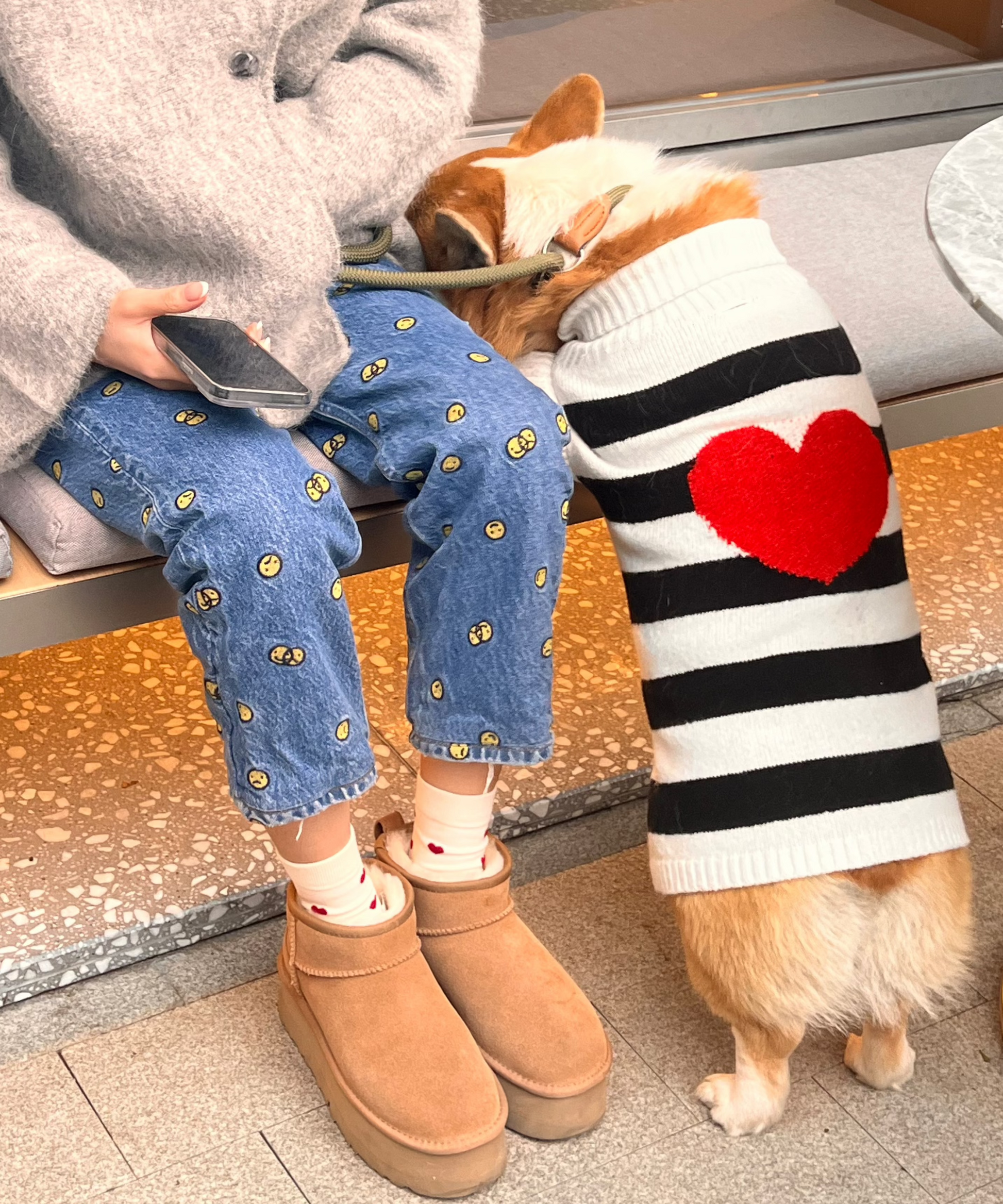 Sailor of My Heart Striped Turtleneck Sweater - BarkBarkBaby ~ Blessings Grow Meadows