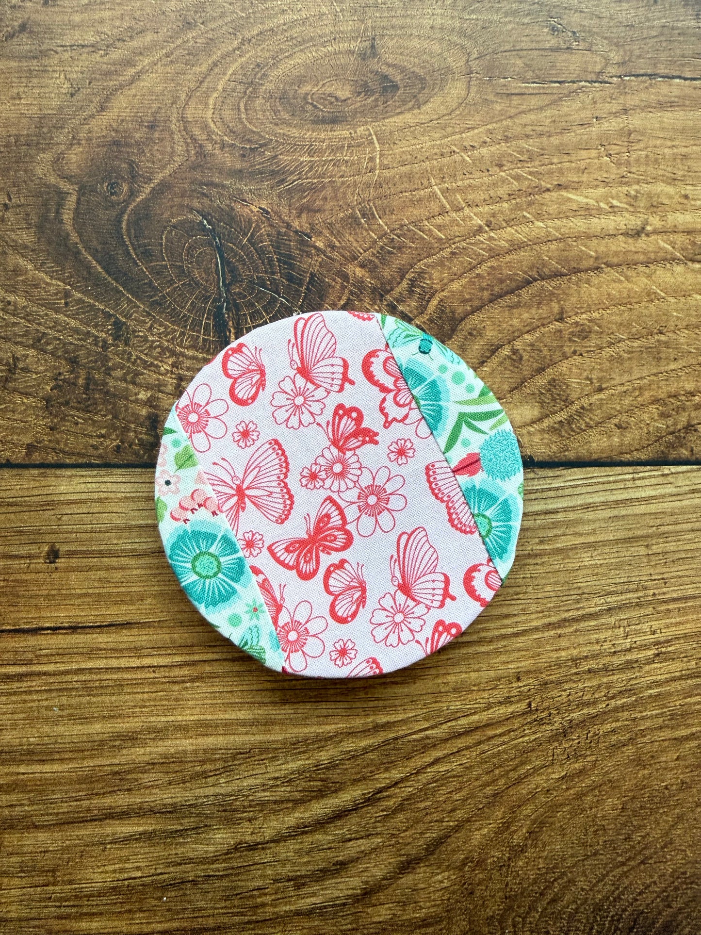 Farmhouse jar covers from Five Oaks Farm, rustic and decorative lids for preserving jars.