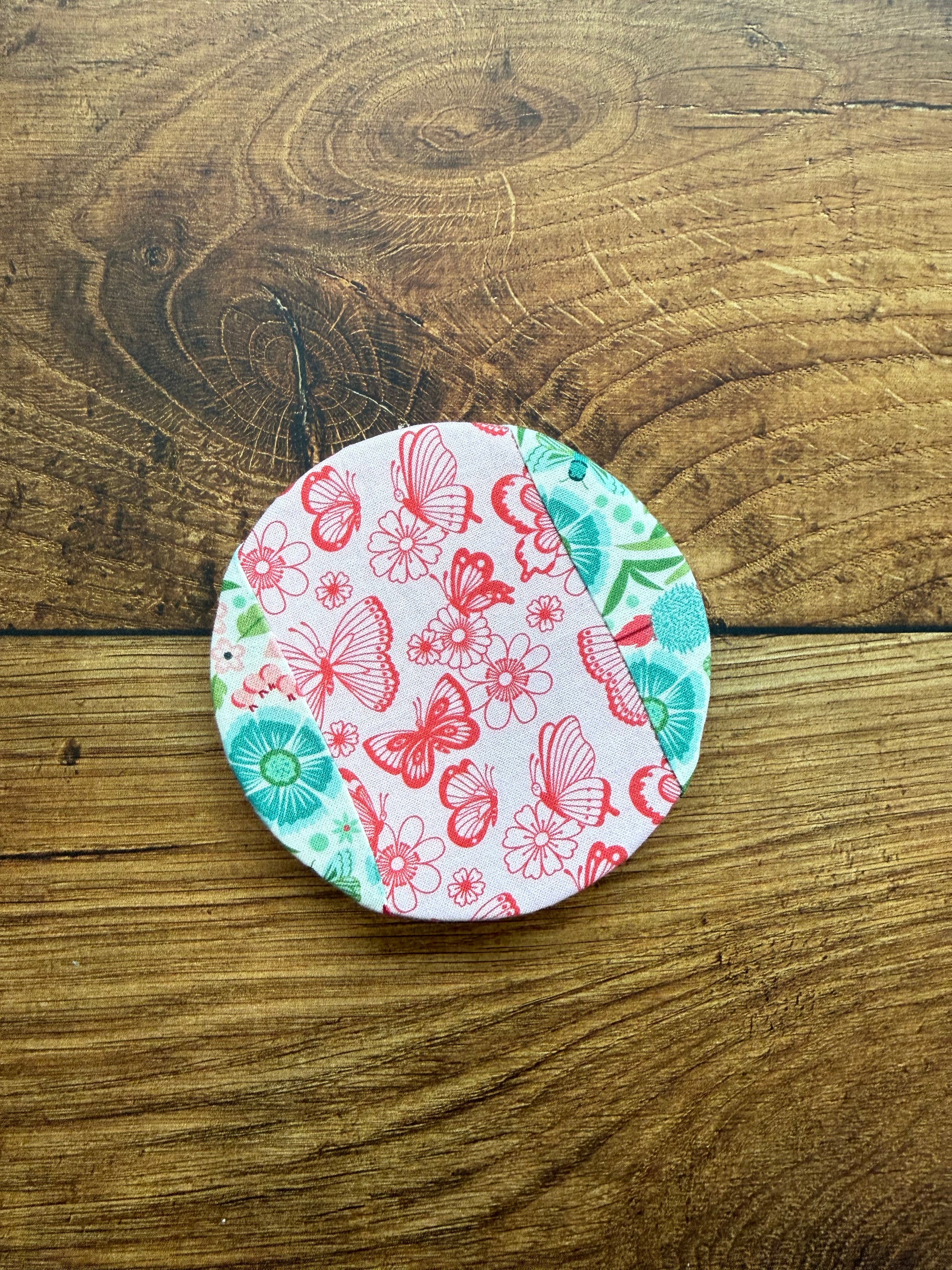 Farmhouse jar covers from Five Oaks Farm, rustic and decorative lids for preserving jars.