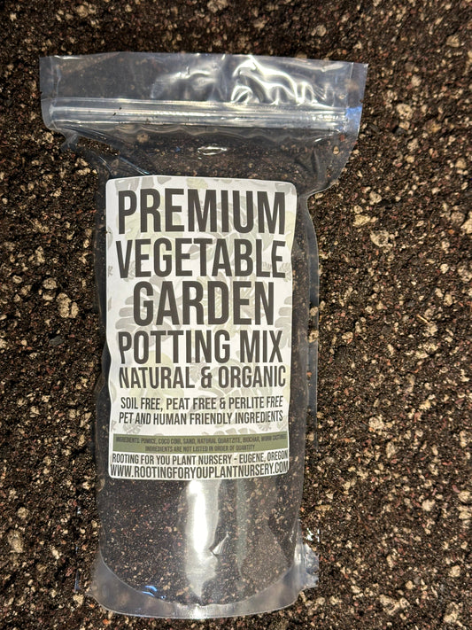 Premium Vegetable Garden Potting Mix - General Purpose For Vegetable Garden Plants