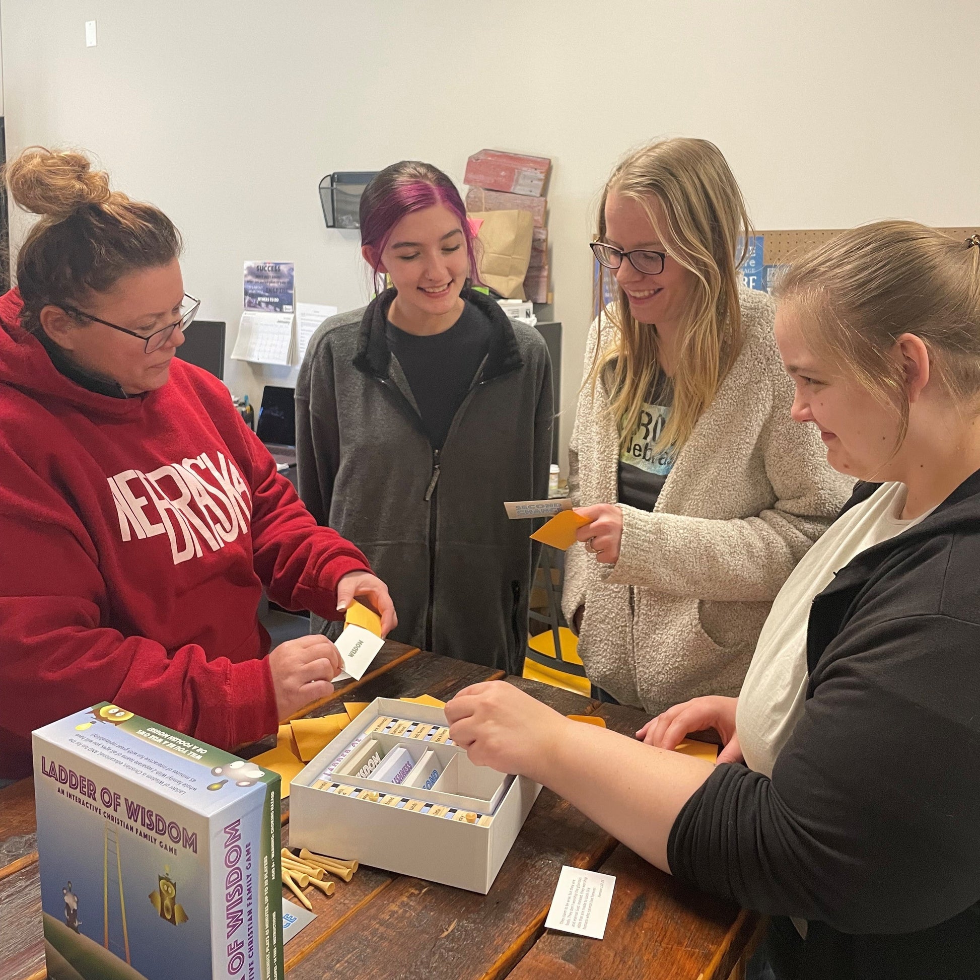 Ladder of Wisdom | Christian Family Game | Sandra Lee Enterprises LLC - BuyNebraska.com ~ Blessings Grow Meadows