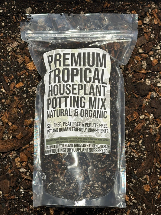 Premium Tropical Houseplant Potting Mix - General Purpose For Tropical Houseplants