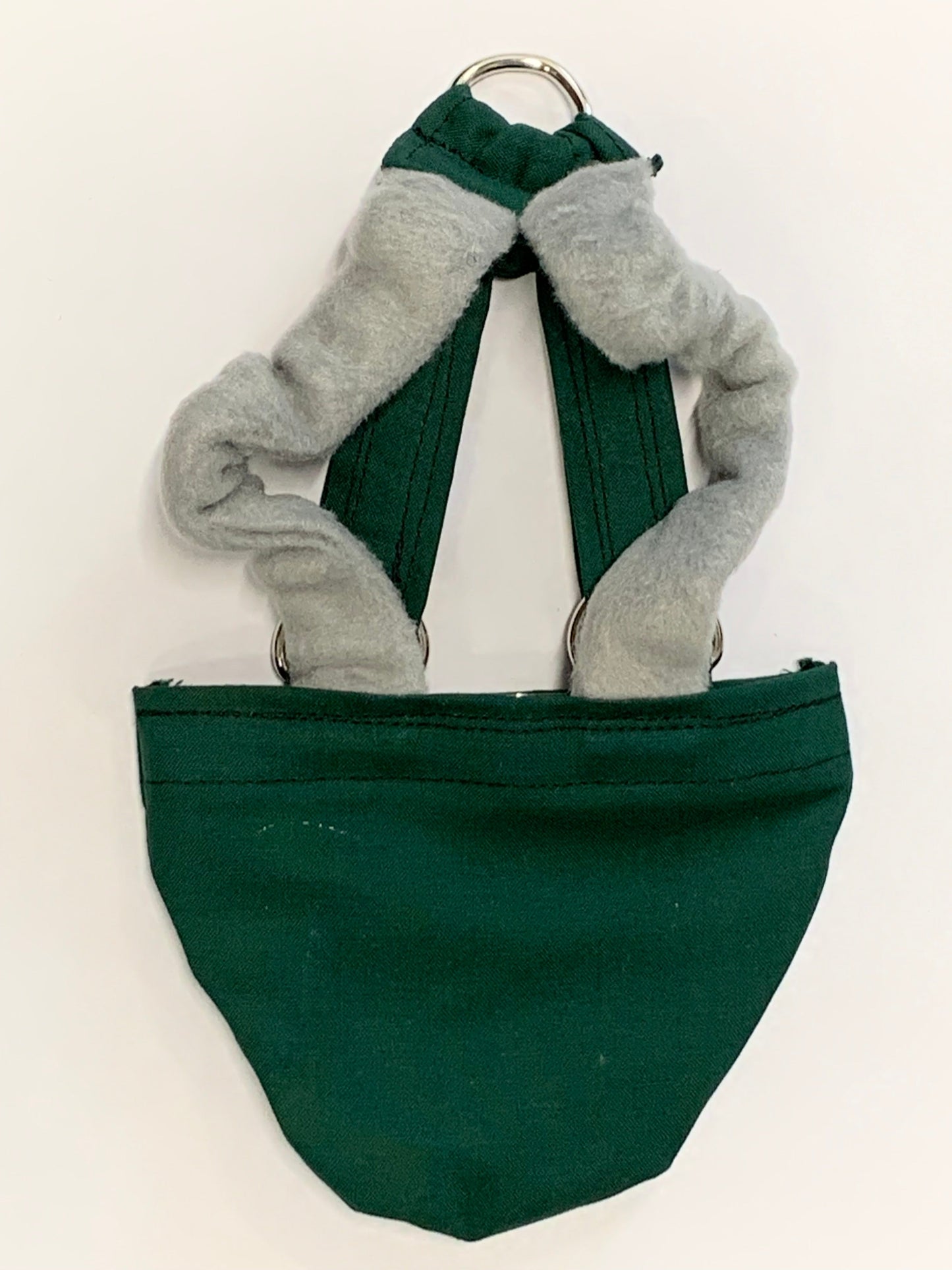 Crazy K Farm Pet and Poultry pigeon, chicken, duck, and goose diapers with removable vinyl liner, designed as bird harness and diaper.