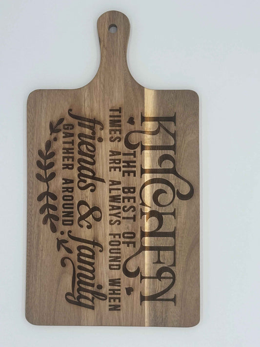 Personalized Wooden Cutting Board - Custom Serving and Cutting Board for Every Occasion - C2 Creations LLC ~ Blessings Grow Meadows