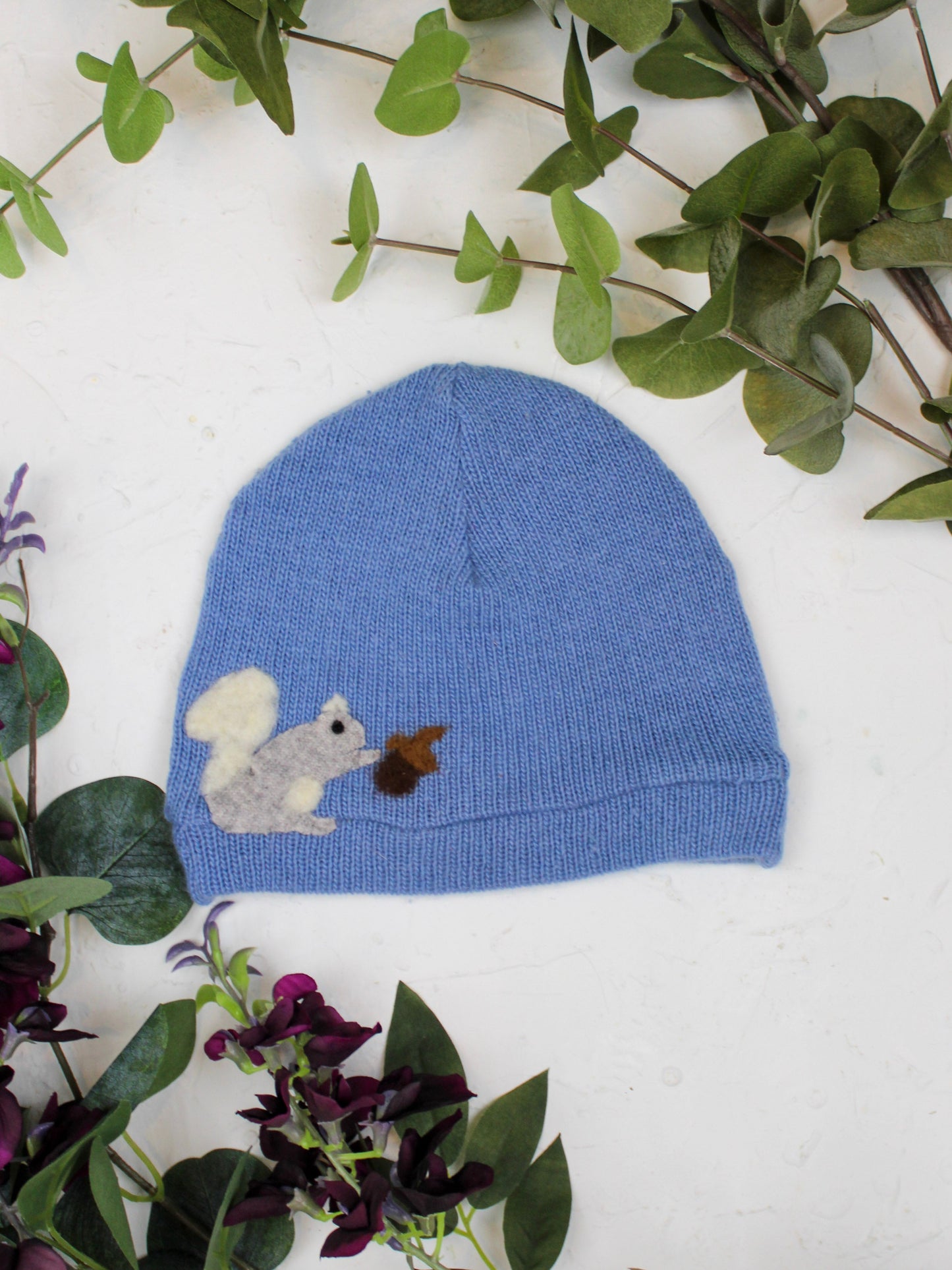 Squirrel Cashmere Hat - Child - Ash & Rose ~ Blessings Grow Meadows