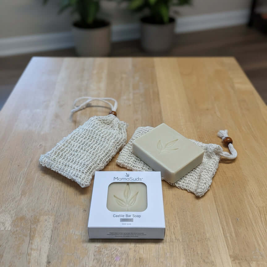 Sisal Soap Saver Bag - MamaSuds ~ Blessings Grow Meadows