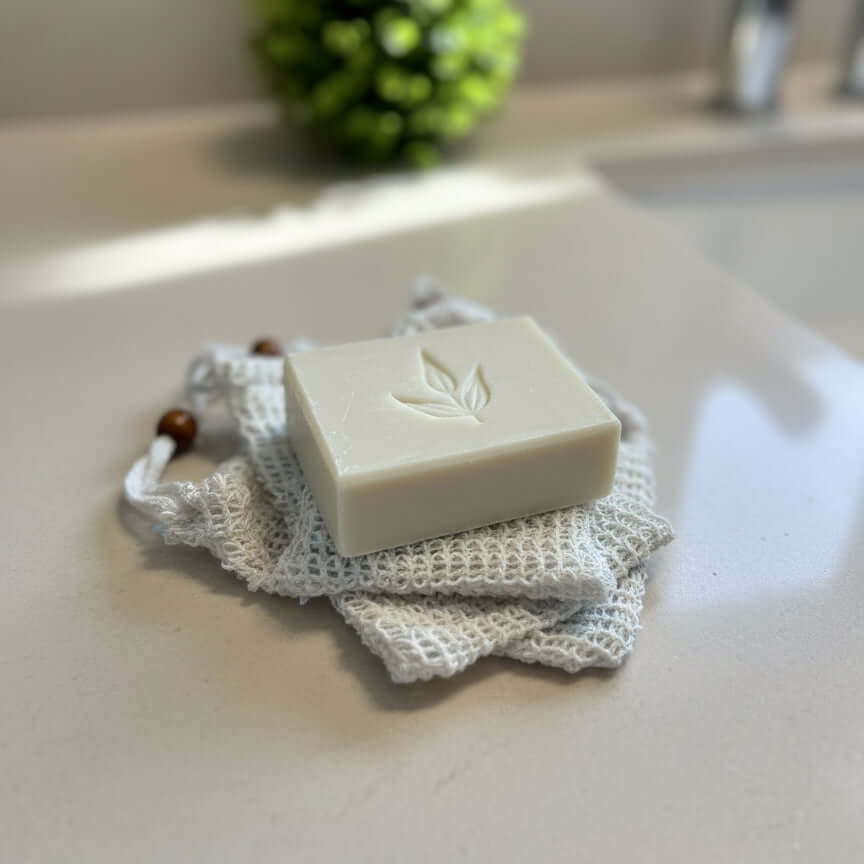 Sisal Soap Saver Bag - MamaSuds ~ Blessings Grow Meadows