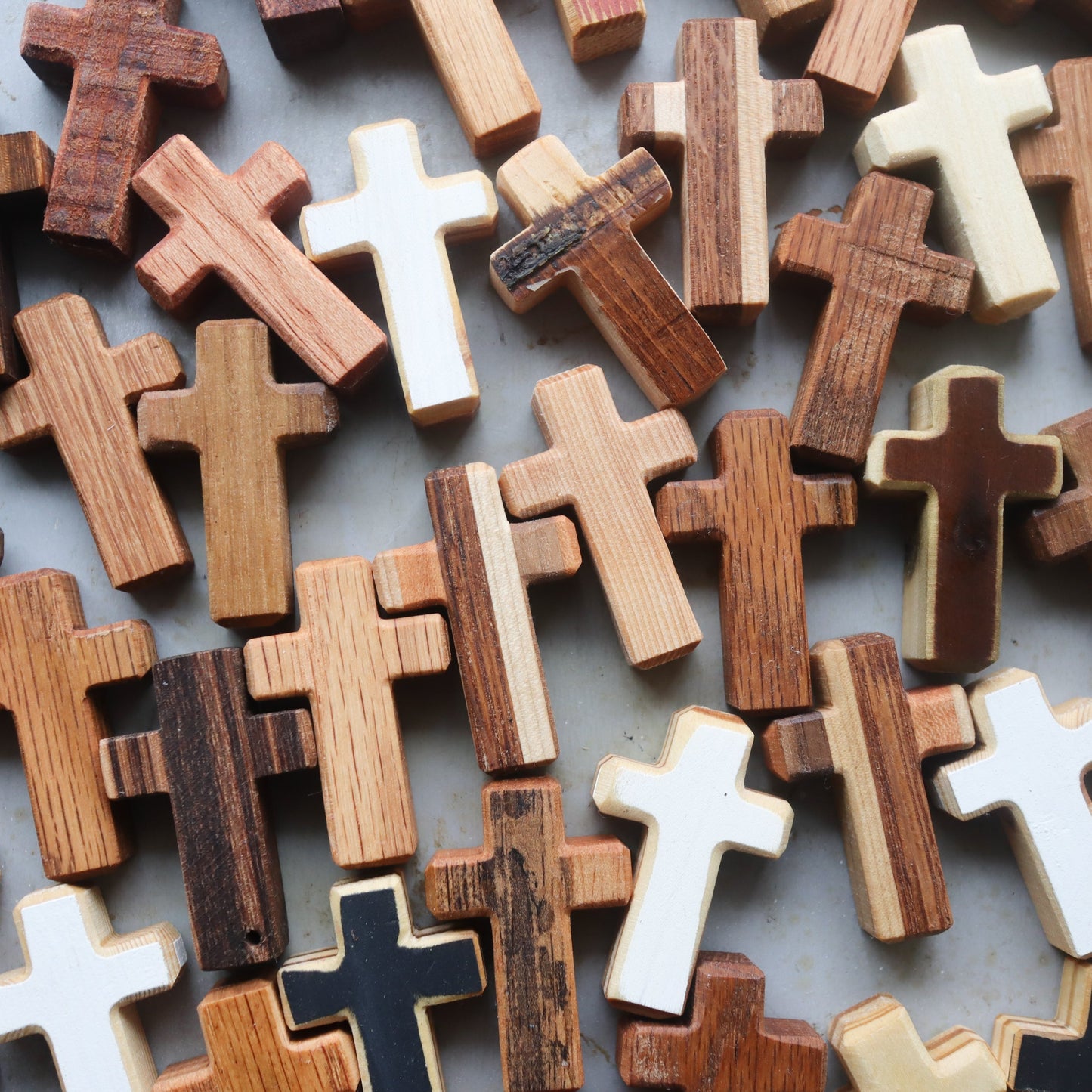 Handmade Wooden Pocket Crosses - Dennehey Design Co. ~ Blessings Grow Meadows