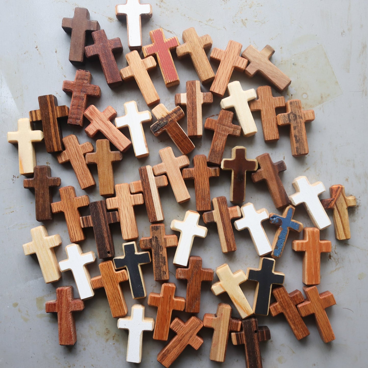 Handmade Wooden Pocket Crosses - Dennehey Design Co. ~ Blessings Grow Meadows