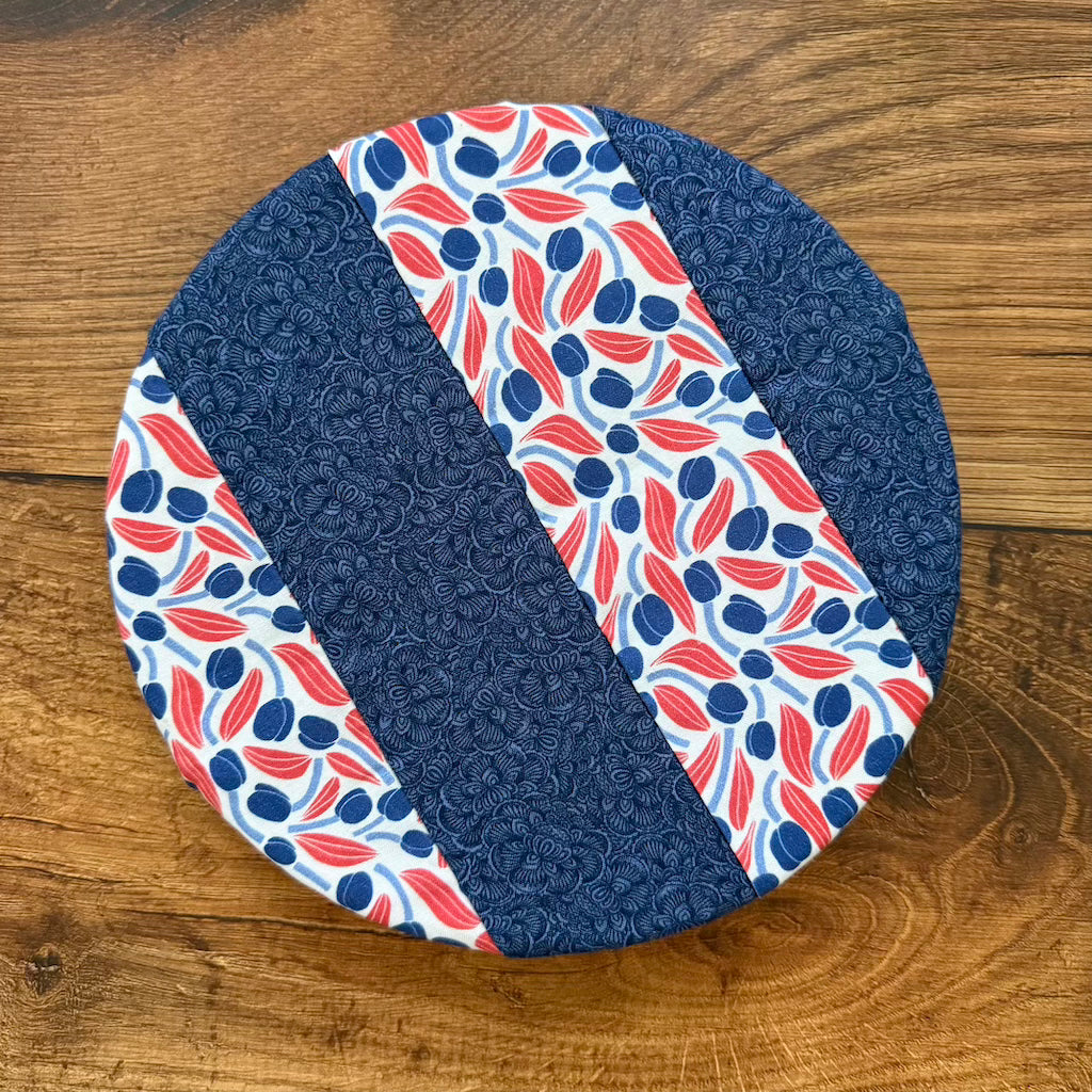 Small bowl and banneton covers from Five Oaks Farm for bread baking, featuring natural fabric and rustic design.