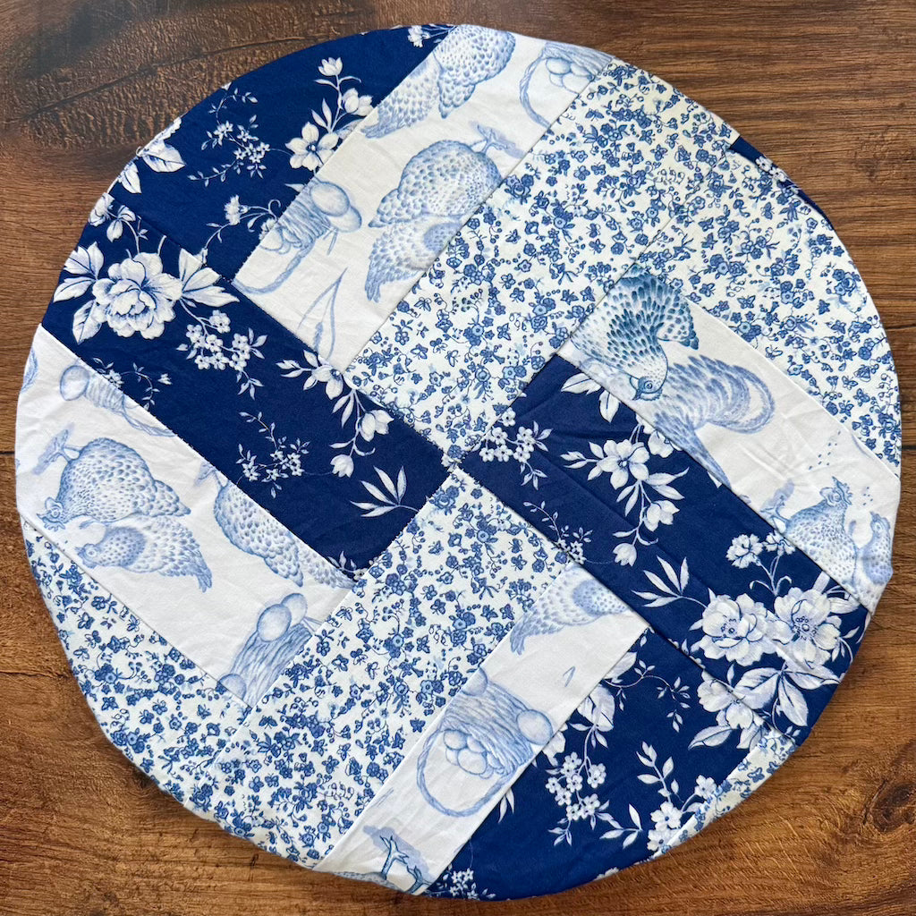 Large farm bowl covers from Five Oaks Farm, durable and breathable, perfect for protecting large bowls in the kitchen or farm settings.