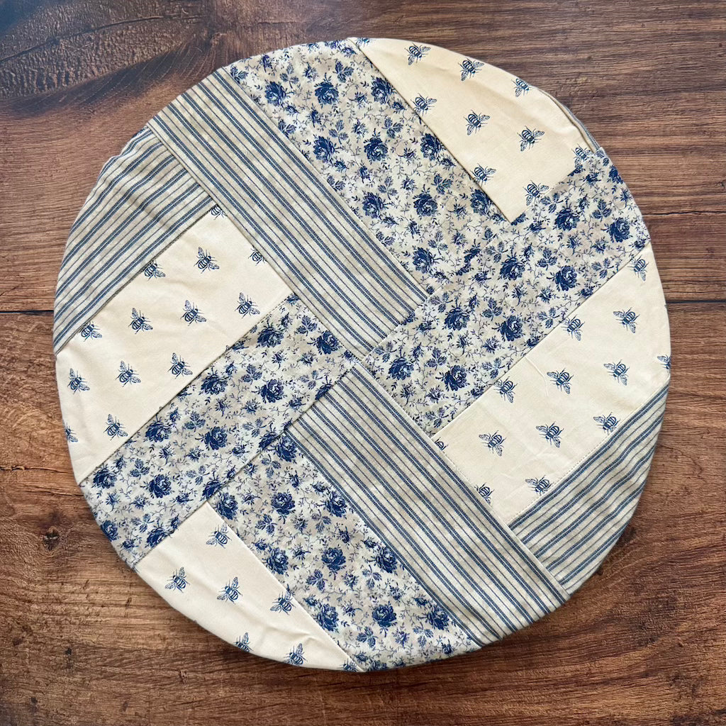 Large Farm Bowl Covers from Five Oaks Farm, durable fabric covers for large bowls, ideal for keeping food fresh in the kitchen.