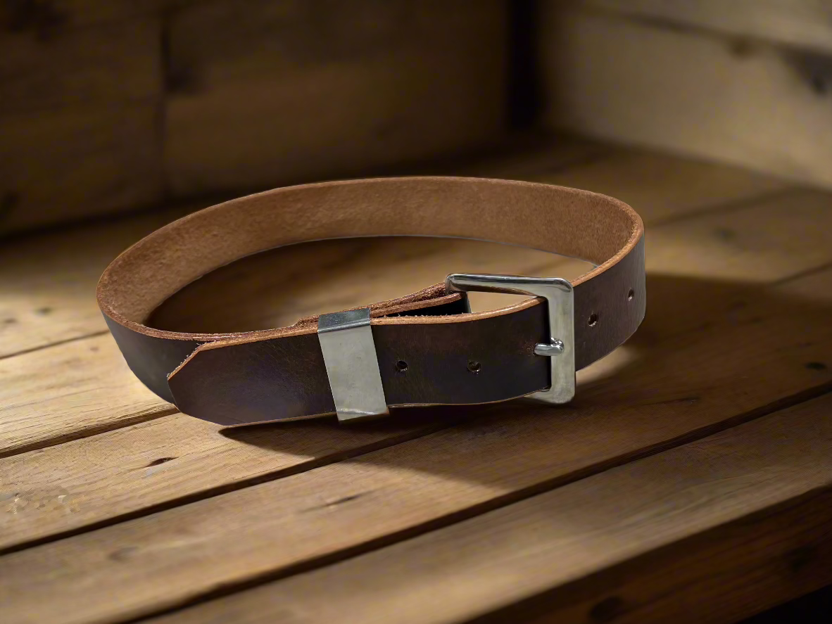 Amish Handmade 100% Genuine Leather Men's Belts
