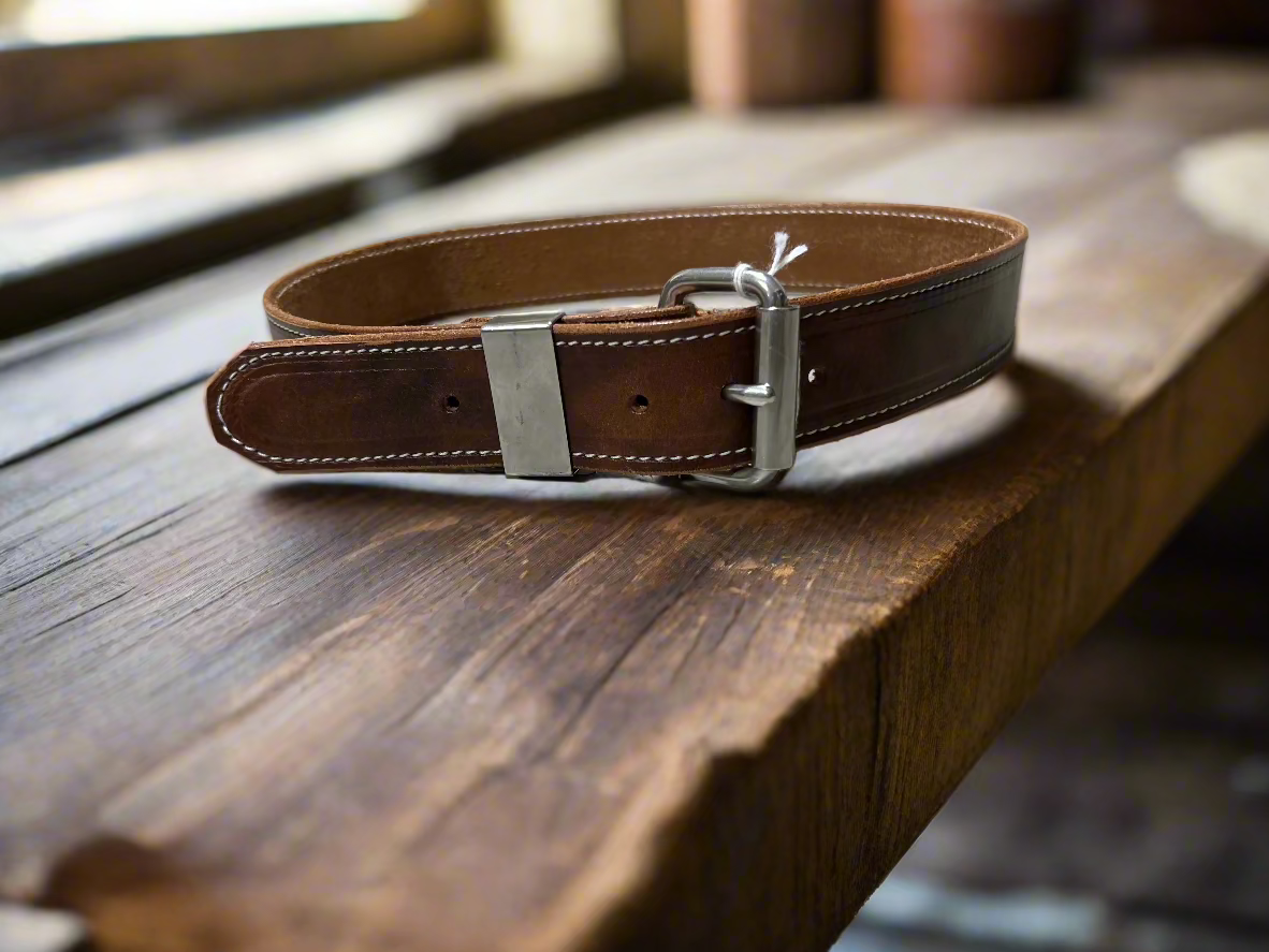 Amish Handmade 100% Genuine Leather Men's Belts