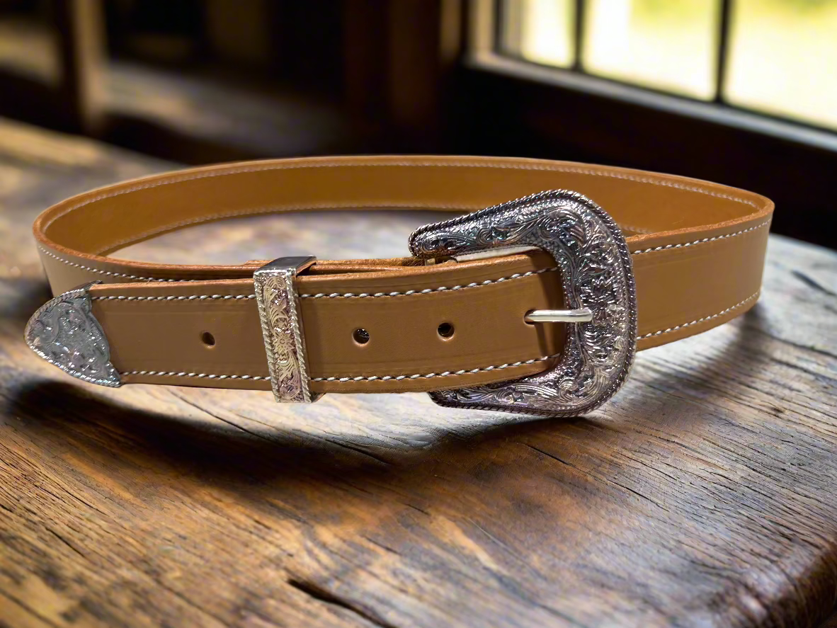 Amish Handmade 100% Genuine Leather Men's Belts