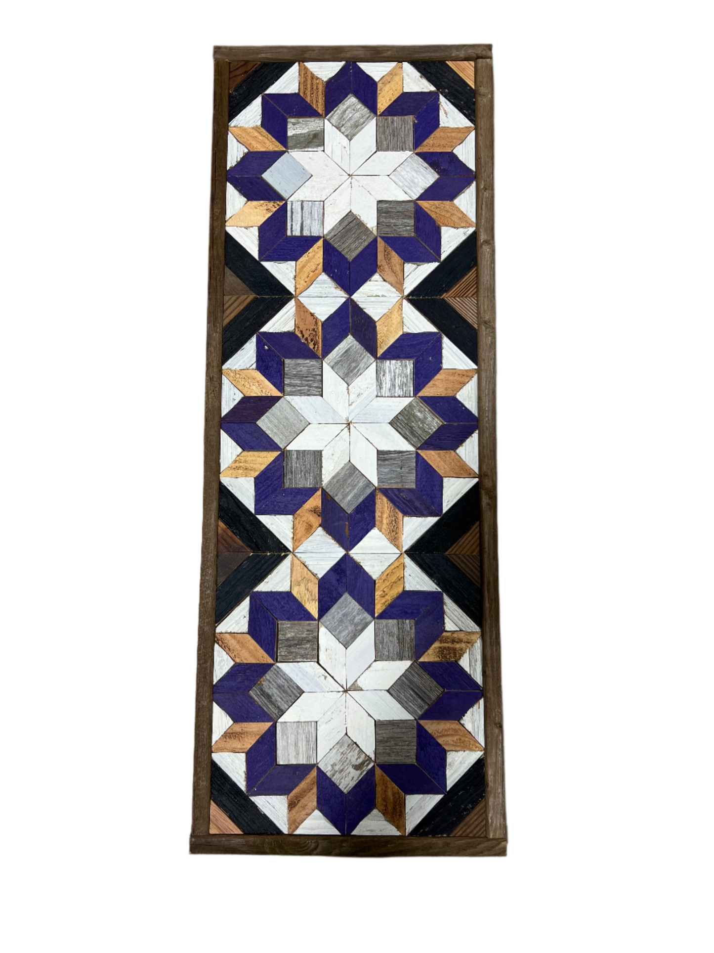 Amish Handmade Barn Quilt - Banner (10.5 in x 30 in)